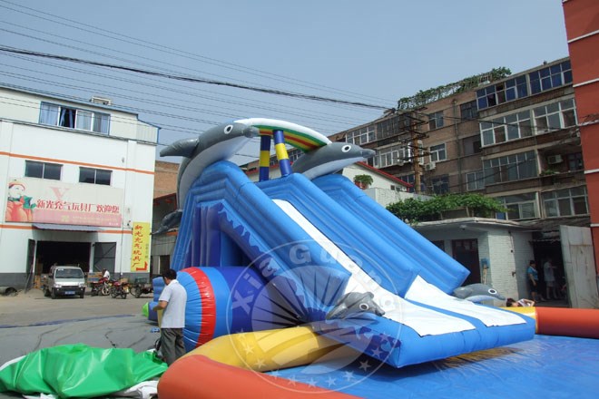 肃宁充气大滑梯